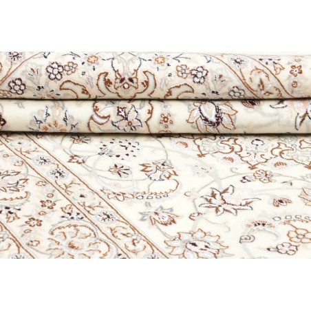 Tappeto Nain 9La Persia bianco azzurro 155x264