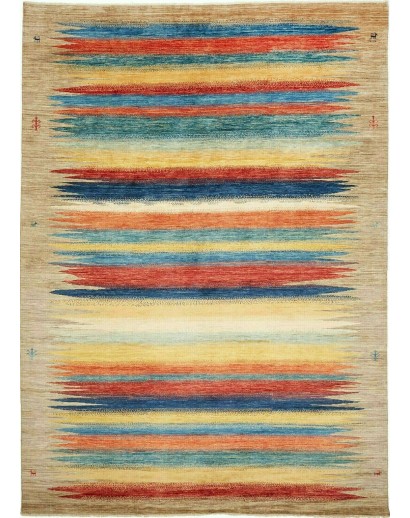 Tappeto Fun Collection Pakistan marrone grigio 246x344
