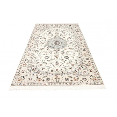 Tappeto Nain 9La Persia bianco azzurro 160x270