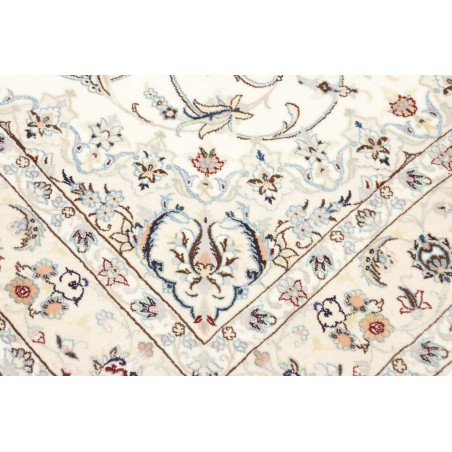 Tappeto Nain 9La Persia bianco azzurro 160x270