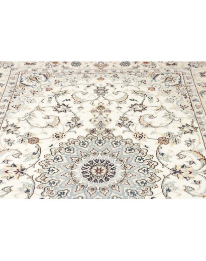Tappeto Nain 9La Persia bianco azzurro 160x270