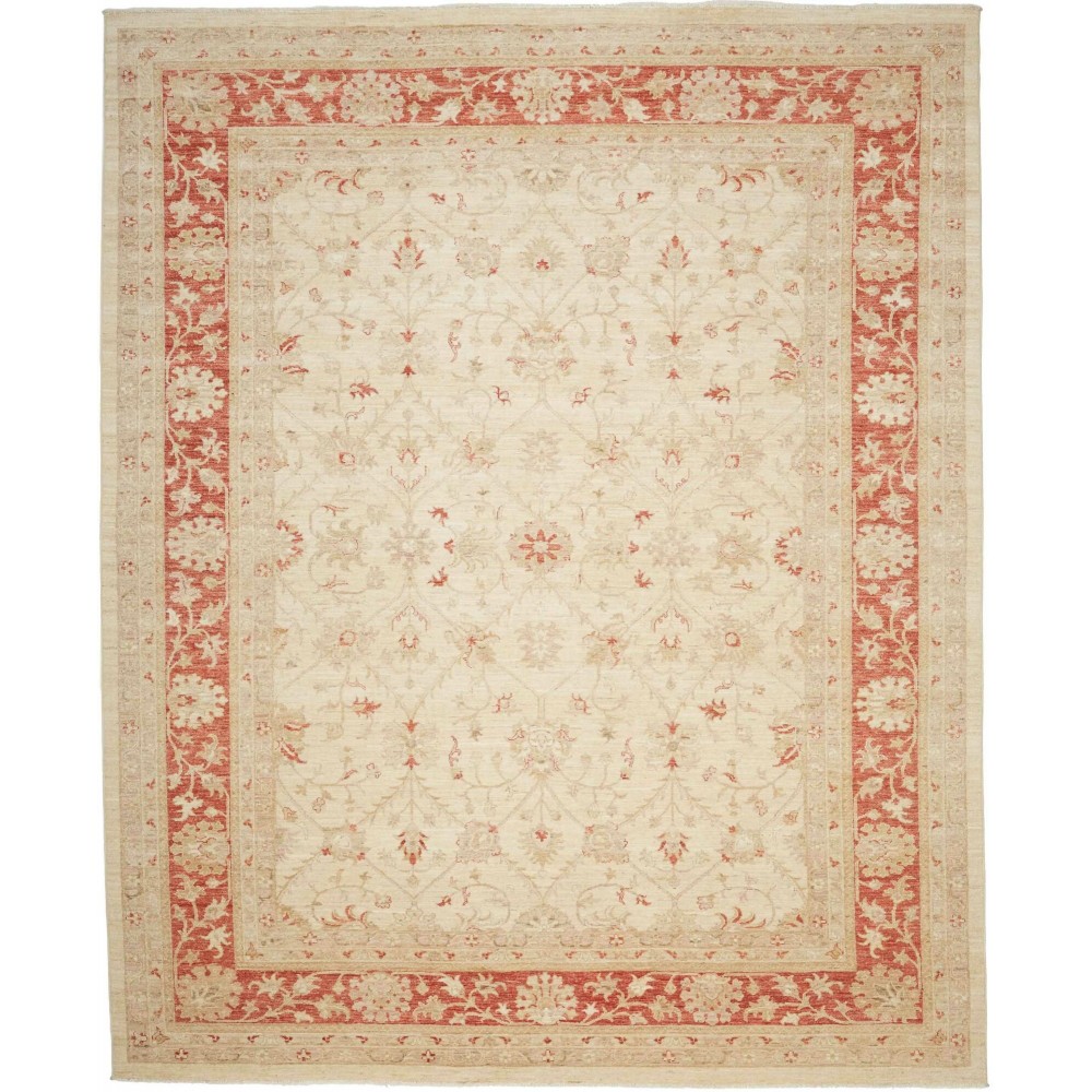 Tappeto Zigler Fine Pakistan marrone giallo 246x299