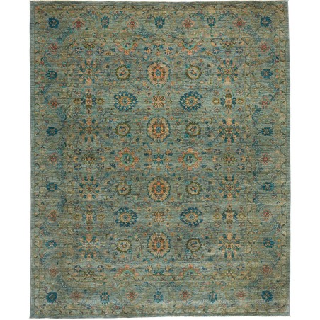 Tappeto Shahi Fine Pakistan azzurro marrone 247x300