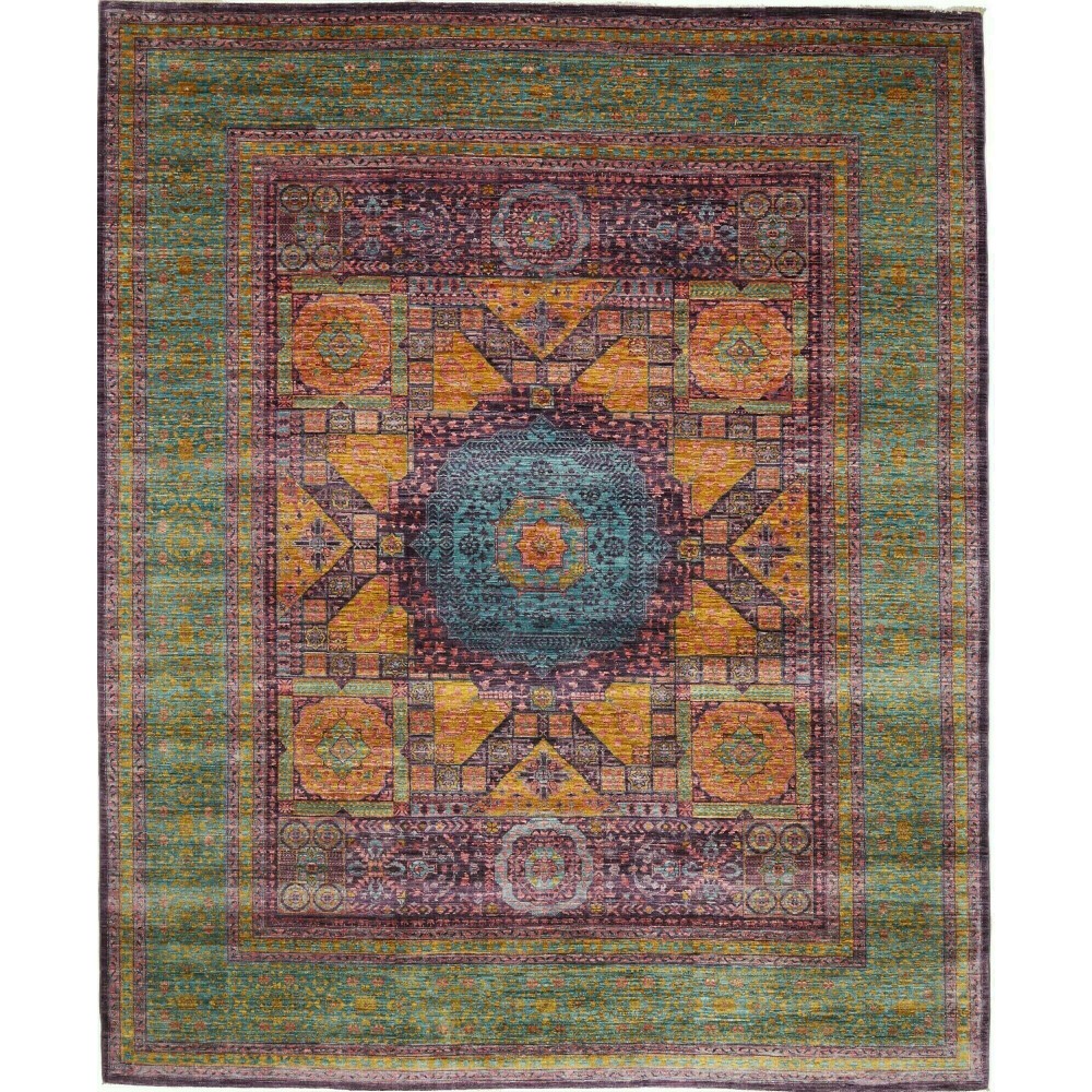 Tappeto Mamlouk Pakistan azzurro 244x296 Tappeto Mamlouk Pakistan azzurro 244x296