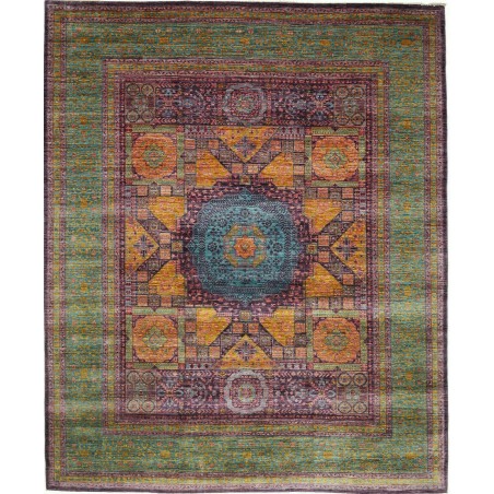 Tappeto Mamlouk Pakistan azzurro 244x296