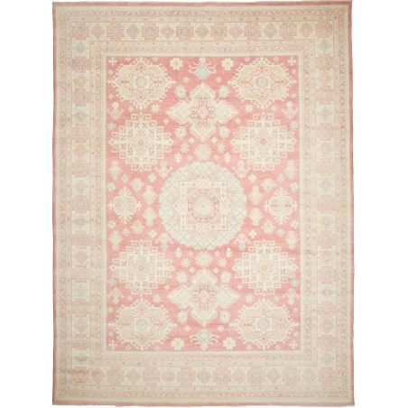 Tappeto Kazak Afghanistan giallo beige 267x359