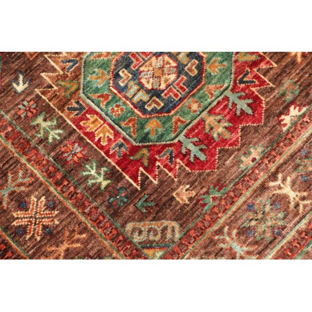 Tappeto Samarkand Pakistan marrone giallo 83x278