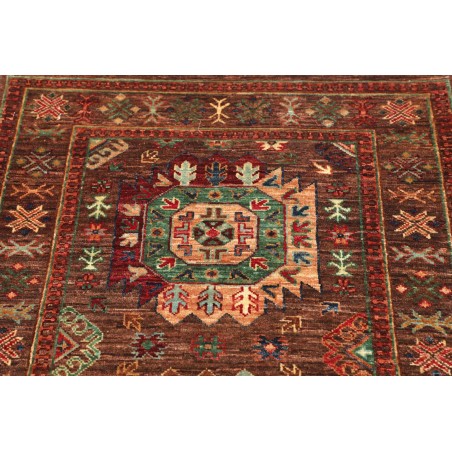 Tappeto Samarkand Pakistan marrone giallo 83x278