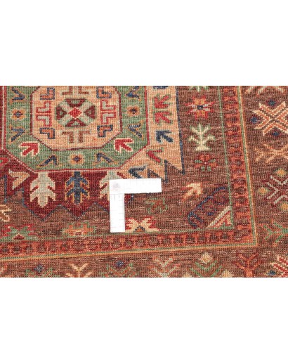 Tappeto Samarkand Pakistan marrone giallo 83x278