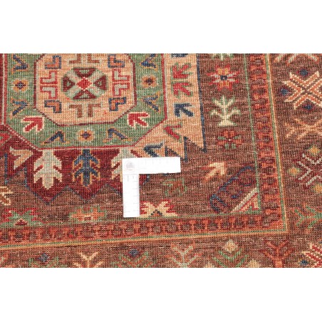 Tappeto Samarkand Pakistan marrone giallo 83x278