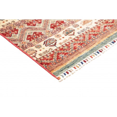 Tappeto Samarkand Pakistan marrone bianco 164x239