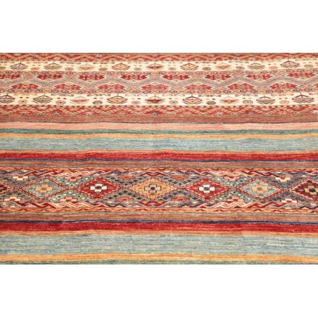 Tappeto Samarkand Pakistan marrone bianco 164x239