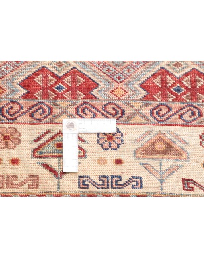 Tappeto Samarkand Pakistan marrone bianco 164x239