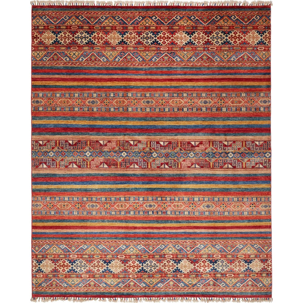 Tappeto Samarkand Pakistan rosso marrone 199x245