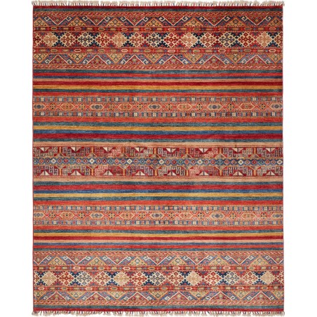 Tappeto Samarkand Pakistan rosso marrone 199x245