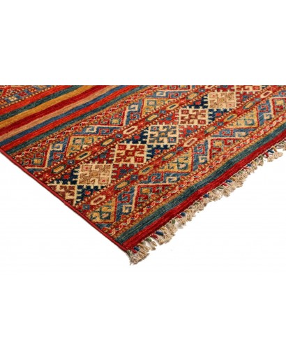 Tappeto Samarkand Pakistan rosso marrone 199x245