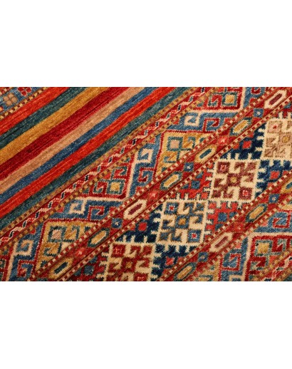 Tappeto Samarkand Pakistan rosso marrone 199x245