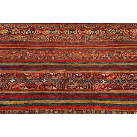 Tappeto Samarkand Pakistan rosso marrone 199x245
