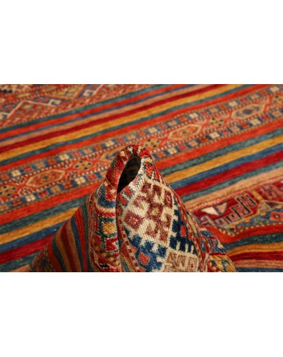 Tappeto Samarkand Pakistan rosso marrone 199x245