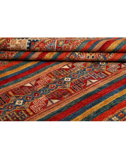 Tappeto Samarkand Pakistan rosso marrone 199x245