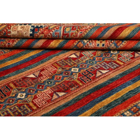 Tappeto Samarkand Pakistan rosso marrone 199x245