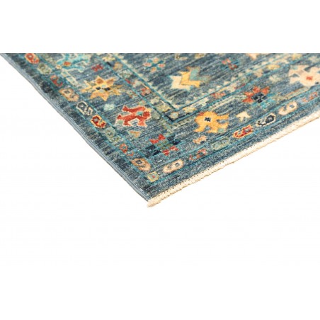 Tappeto Tribal Pakistan bianco grigio 79x124