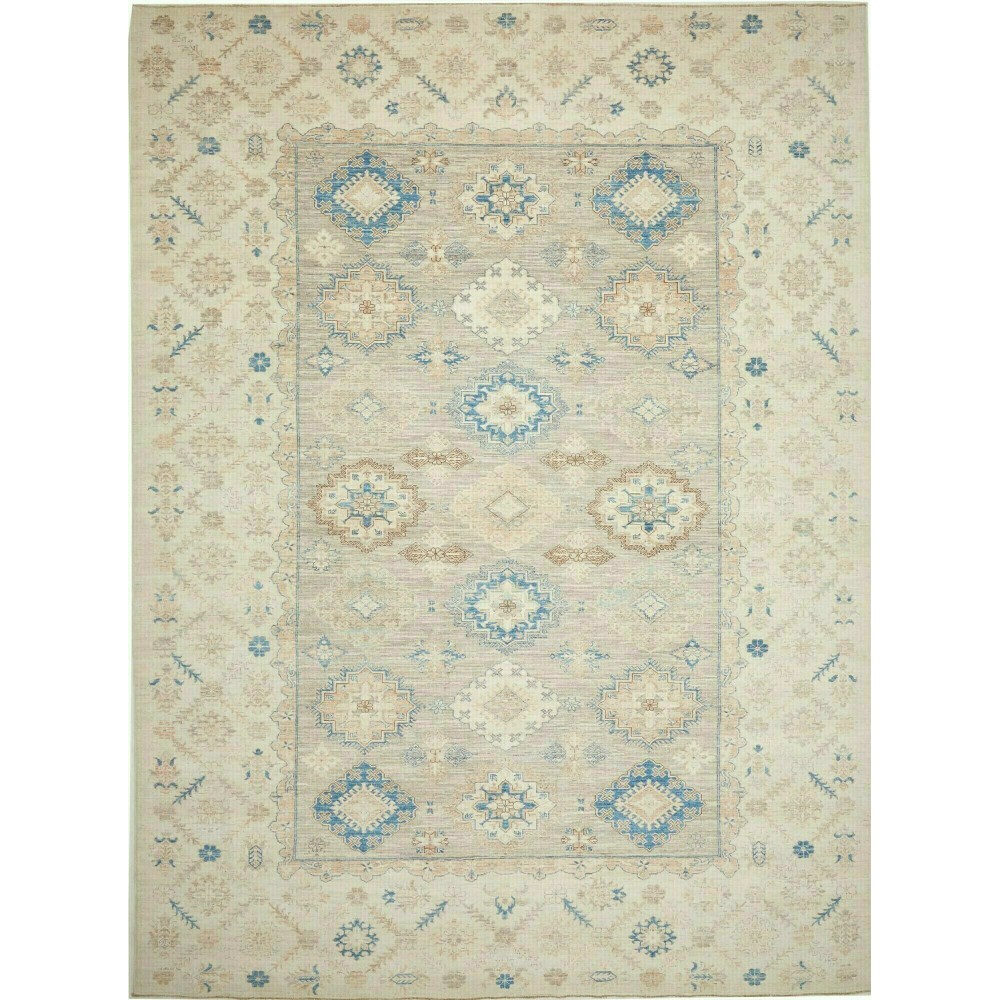 Tappeto Kazak Fine Pakistan beige 269x367 Tappeto Kazak Fine Pakistan beige 269x367