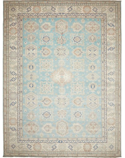 Tappeto Kazak Fine Pakistan beige bianco 276x365