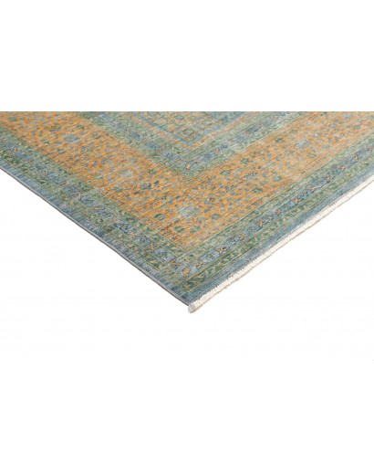 Tappeto Mamlouk Pakistan azzurro grigio 246x290