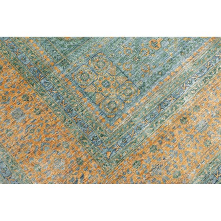 Tappeto Mamlouk Pakistan azzurro grigio 246x290