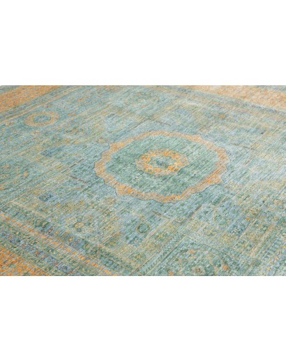 Tappeto Mamlouk Pakistan azzurro grigio 246x290