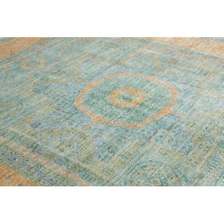 Tappeto Mamlouk Pakistan azzurro grigio 246x290