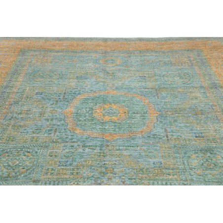 Tappeto Mamlouk Pakistan azzurro grigio 246x290