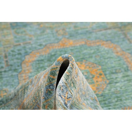 Tappeto Mamlouk Pakistan azzurro grigio 246x290