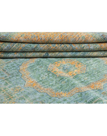 Tappeto Mamlouk Pakistan azzurro grigio 246x290