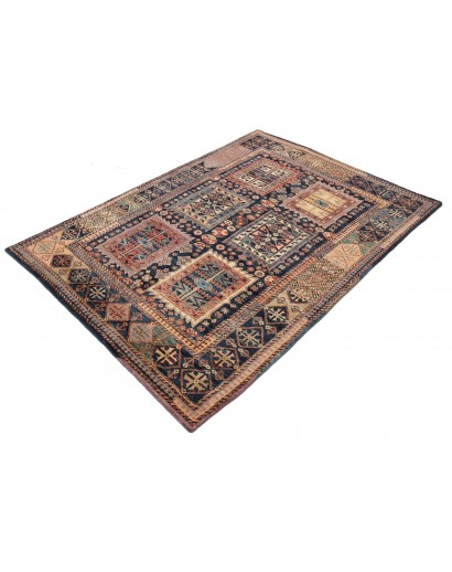 Tappeto Tribal Pakistan marrone grigio 156x210