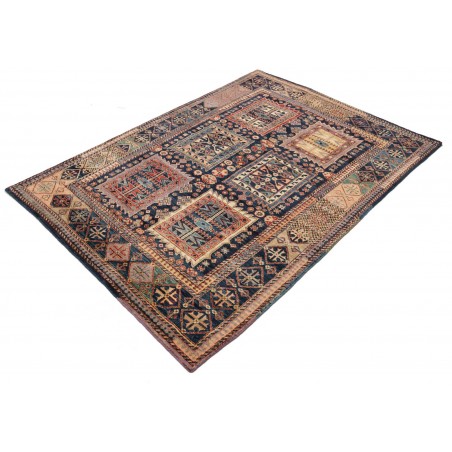 Tappeto Tribal Pakistan marrone grigio 156x210