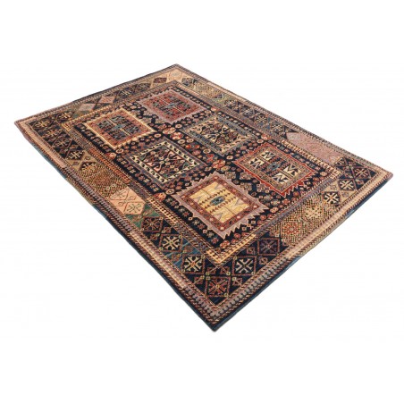 Tappeto Tribal Pakistan marrone grigio 156x210