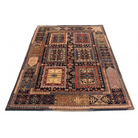 Tappeto Tribal Pakistan marrone grigio 156x210