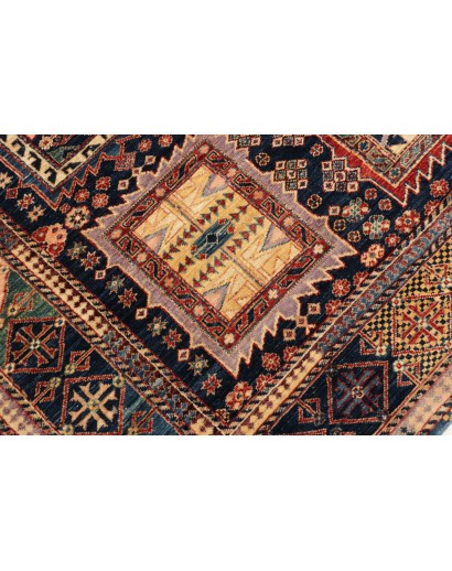 Tappeto Tribal Pakistan marrone grigio 156x210