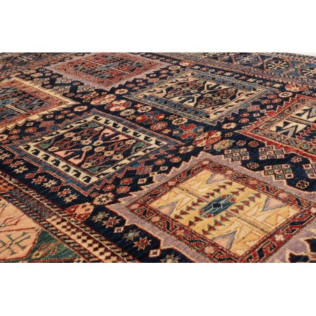 Tappeto Tribal Pakistan marrone grigio 156x210