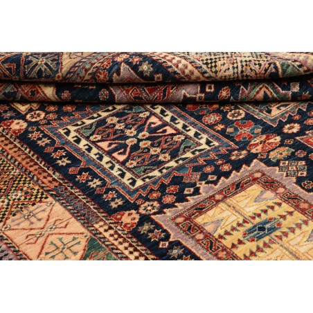 Tappeto Tribal Pakistan marrone grigio 156x210