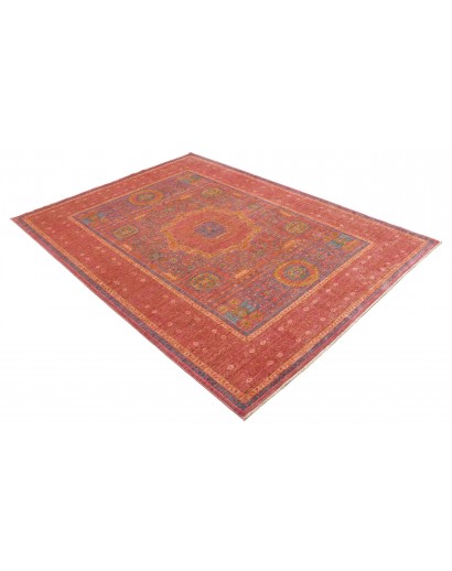 Tappeto Mamlouk Pakistan marrone azzurro 170x233