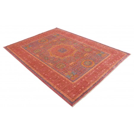 Tappeto Mamlouk Pakistan marrone azzurro 170x233