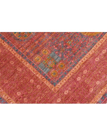 Tappeto Mamlouk Pakistan marrone azzurro 170x233