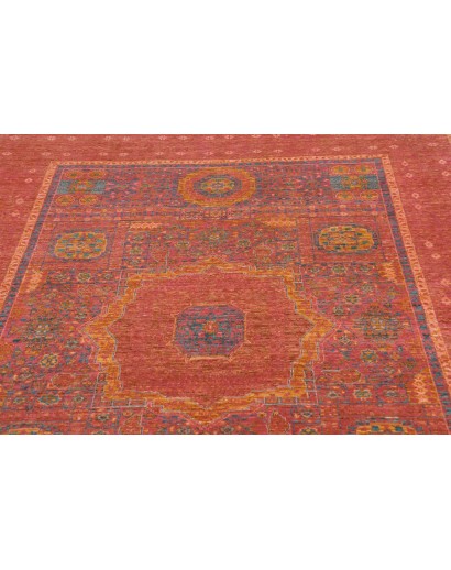 Tappeto Mamlouk Pakistan marrone azzurro 170x233