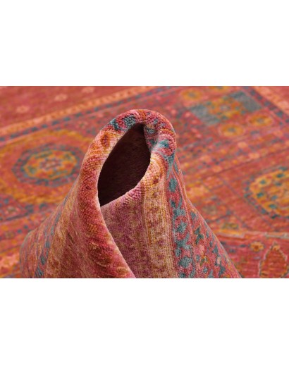 Tappeto Mamlouk Pakistan marrone azzurro 170x233