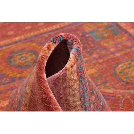 Tappeto Mamlouk Pakistan marrone azzurro 170x233