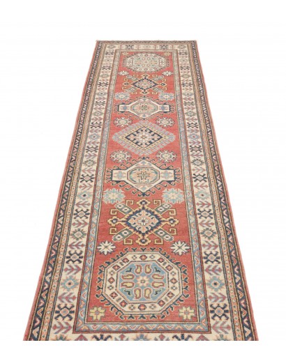Tappeto Kazak Afghanistan marrone 80x289