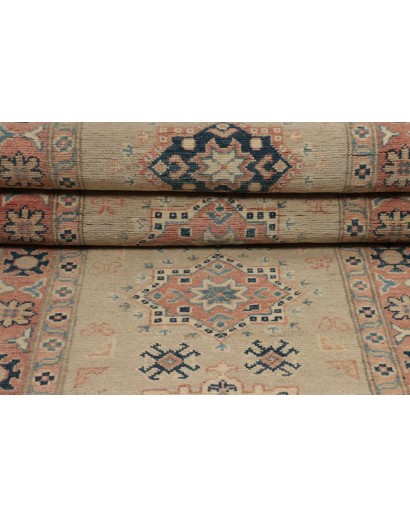 Tappeto Kazak Afghanistan marrone 84x245